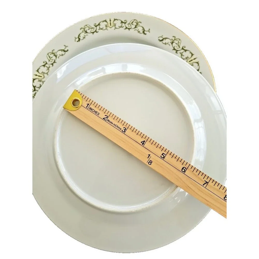 Bell Flower Fine China Japan 2999 3 Pc Place Setting Dinner Bowl Bread Plates